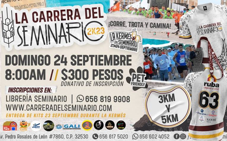 Alistan la Carrera del Seminario en su octava edición thumbnail
