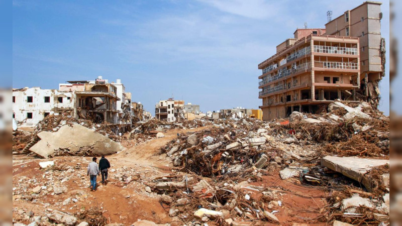Inundaciones en Libia asciende a 11 mil 300 en Derna thumbnail
