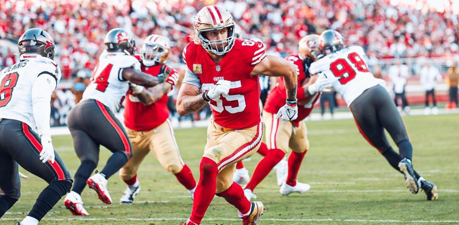 Purdy suma tres anotaciones en triunfo de 49ers sobre Buccaneers thumbnail