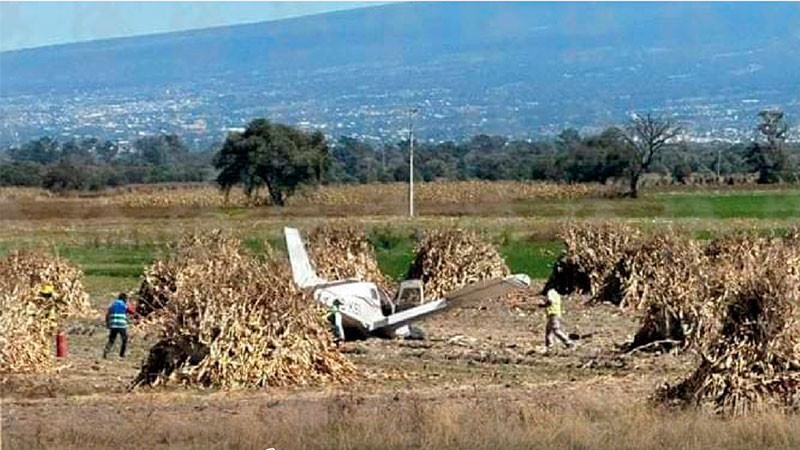 Se desploma avioneta en inmediaciones del aeropuerto de Huejotzingo, Puebla thumbnail
